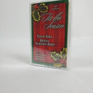 Hallmark TIS The Season Christmas Cassette Vince Gill Olivia Newton John 2000